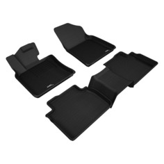 Коврики салона Sotra для Toyota Camry xv70 2018- liner 3d lux с бортиком черные 74-00669