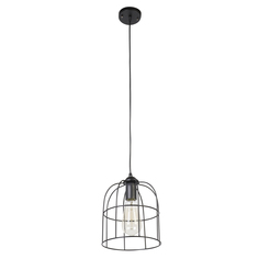 Люстра подвесная 1*60Вт E27 IMEX MD.1712-1-P BK