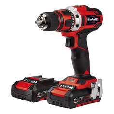 Дрель-шуруповерт EINHELL PXC TE-CD 18/40 Li 2Ач, с двумя аккумуляторами [4513910]