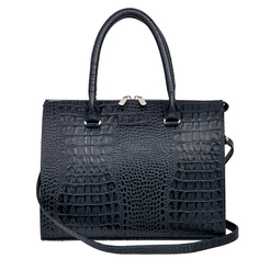 Сумка женская Sergio Belotti 7523 Croco (KM) синяя