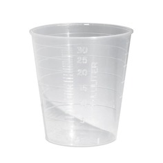 Стаканчик д/приема лекарств пластмассовый 30мл шт N1 ФЭСТ