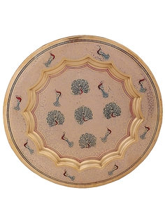 Панно декоративное "Павлины" Пн14/1 (эмаль белая) Пн14/1 Ганг