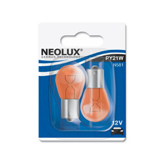 Лампа 21W 12V BAU15S 5XFS10 NEOLX PY21W (Складная картонная коробка) Neolux