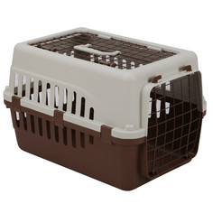 Переноска для животных Petmode Safari Range, 50х35х32 см коричневый
