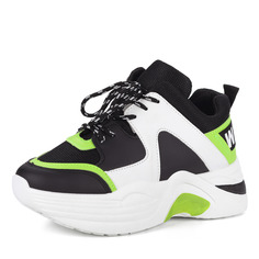 Кроссовки женские Trien SM-WL1825 black green черные 40 RU