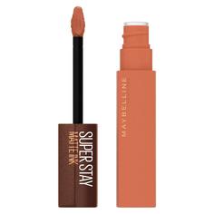 Помада Maybelline New York SuperStay Matte Ink Coffee, chai genious, тон 255, 1 шт.