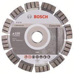 Диск алмазный Best for Concrete для УШМ по бетону (150х22,23 мм) BOSCH 2.608.602.653