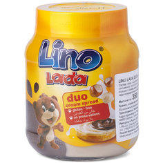 Паста Lino Lada Duo орехово-молочная с фундуком и какао 350 г