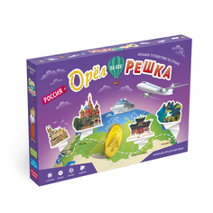 Настольная игра Геодом Орёл или решка Россия.