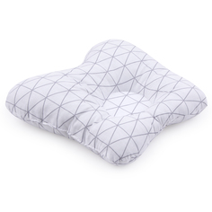 Подушка анатомическая Зайка Моя Newborn 26х30 см, серый