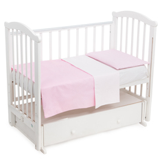 Комплект постельного белья Leader Kids Звездочки, розовый
