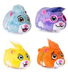 Интерактивная мягкая игрушка Zhu-Zhu Pets Хомяк, в ассорт.