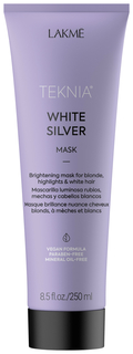 Маска для волос Lakme White Silver, 250 мл