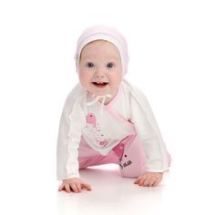 Чепчик детский Lucky Child розовый р.80