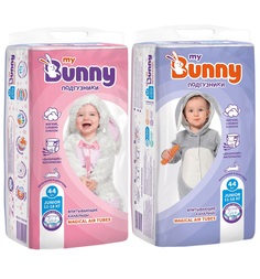 Подгузники My Bunny Junior, р 5, 11-18 кг, 44 шт