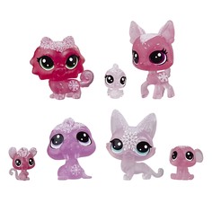 Игровой набор Littlest Pet Shop 7 петов Холодное царство, в ассорт.