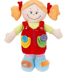 Текстильная кукла Leader Kids Полина 38 см