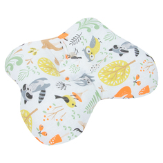 Подушка анатомическая Моей крохе 30 x 24 см, разноцветный