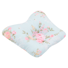 Подушка анатомическая Зайка Моя Розы, голубой