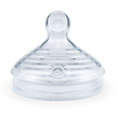 Соска Nuk Nature Sense для заменителей грудного молока, силикон, 0-6 месяцев