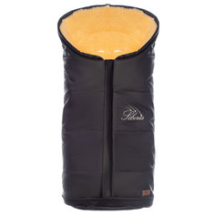 Конверт зимний меховой Nuovita Siberia Lux Pesco Nero, Черный