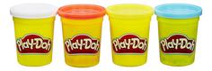 Play-doh набор из 4 баночек b5517 b6508