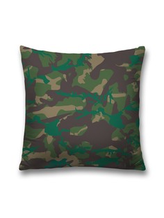 Наволочка JoyArty декоративная "Военное погружение" на молнии, 45x45 см