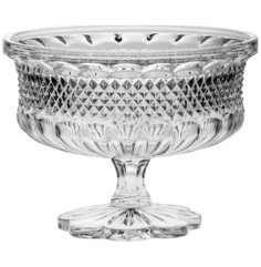 Ваза для фруктов 25 см Crystal Bohemia Alexandriа 104592