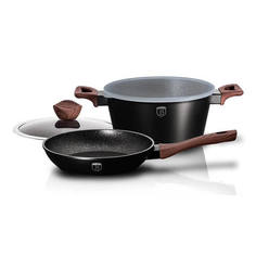 Набор посуды для приготовления пищи Berlinger Haus Ebony Rosewood, 4 предмета