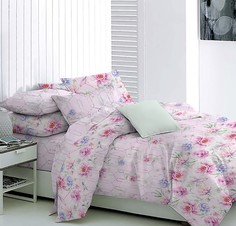 Постельное белье Mona Liza 552111/57 евро "Peony" pink Melissa