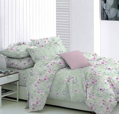 Постельное белье Mona Liza 552408/56 Постельное белье сем."Magnolia" green Melissa