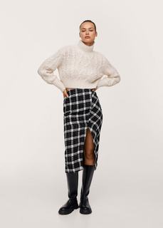 Укороченный вязаный джемпер - Latoja Mango