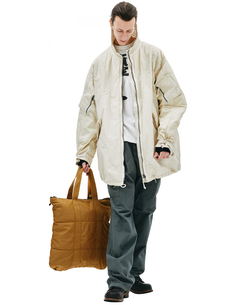 Бежевая S. A. R. куртка c высоким воротником Visvim