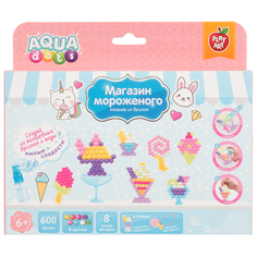 Набор для творчества PLAY ART AQUA dots Магазин мороженого