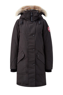 Однотонная парка Ellesmere до −25‎℃ с мехом койота Canada Goose