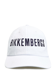 Легкая бейсболка из хлопка с вышитым логотипом Bikkembergs