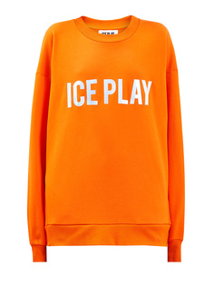 Удлиненный свитшот кроя oversize с фирменным принтом Ice Play