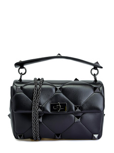 Сумка Roman Stud The Shoulder Bag из кожи наппа Valentino