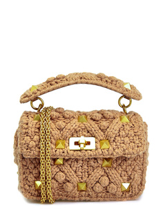 Сумка Roman Stud из плетеной кашемировой пряжи Valentino