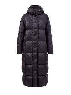 Пуховик Parnaiba с all-over принтом в стиле логомании Moncler