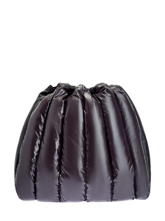 Стеганый рюкзак Seashell из глянцевого нейлона и кожи Moncler