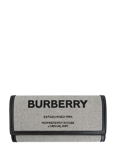 Классический бумажник из парусины с принтом Horseferry Burberry