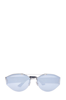 Очки оригинальной формы с прозрачными вставками на дужках Dior (Sunglasses) men