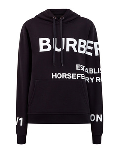 Худи свободного кроя с макро-принтом Horseferry Burberry