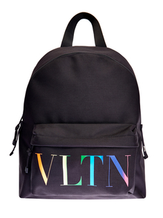 Рюкзак из нейлона с градиентным принтом VLTN Multicolor Valentino