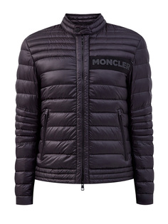 Куртка Conques в байкерском стиле из нейлона Longue Saison Moncler