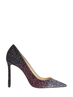 Лодочки Romy с градиентным эффектом и мерцающим покрытием Jimmy Choo
