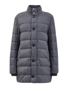 Классический пуховик Baudier из шерстяной фланели Moncler