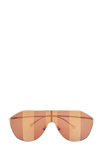 Очки-маска в оправе авиатор с линзами в стиле colorblock Fendi (Sunglasses)