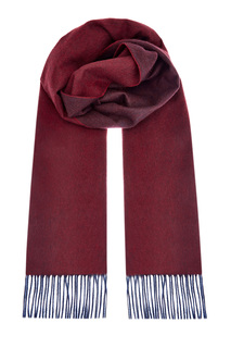 Двухцветный кашемировый шарф Bertolo Cashmere